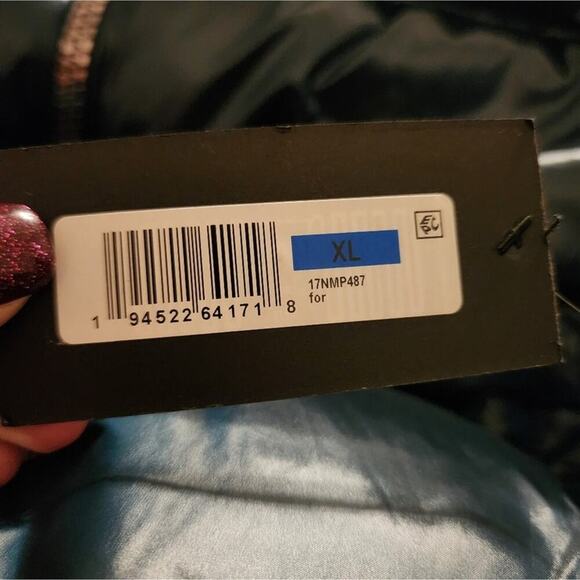 KENNETH COLE New York Box Quilted Puffer Coat with Removable Hood size XL NEW - Picture 5 of 11